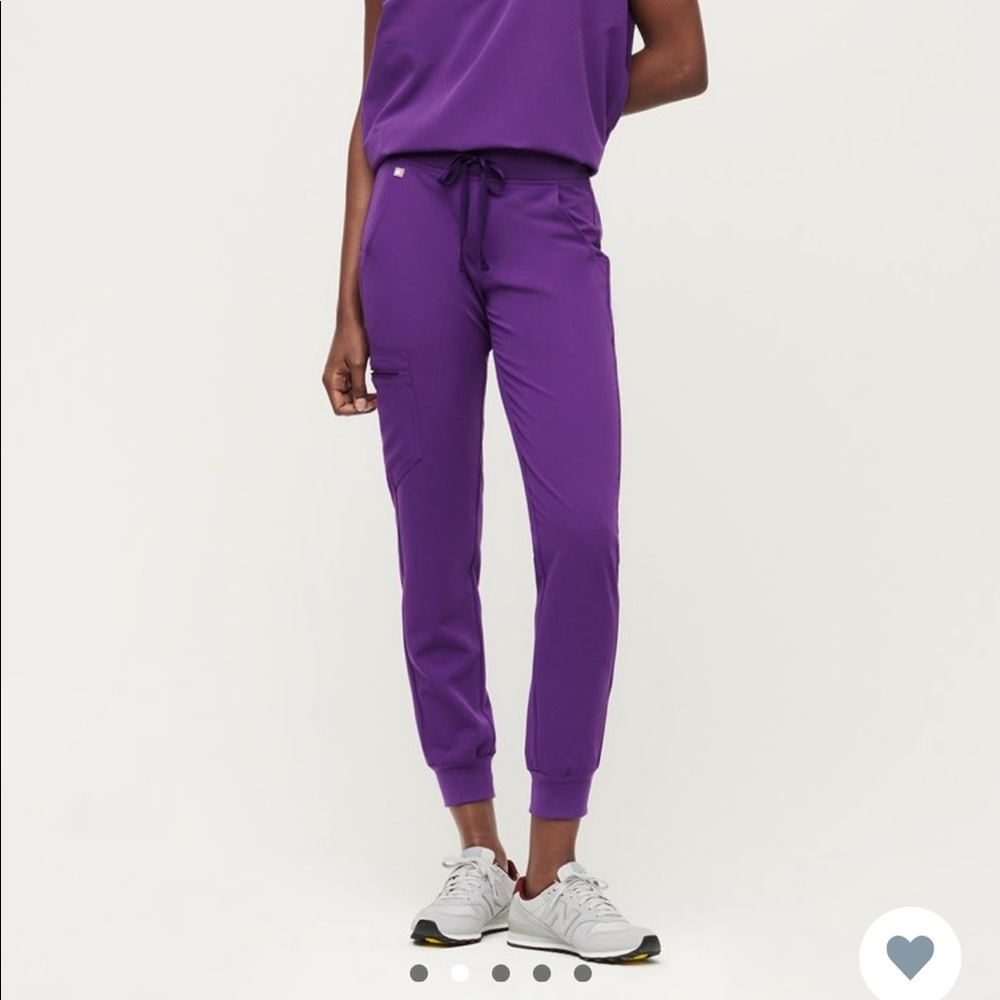 Figs Digital Grape Zamora jogger scrub pants